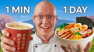 1 МИНУТА vs 1 ЧАС vs 1 ДЕНЬ РАМЭН vanzai