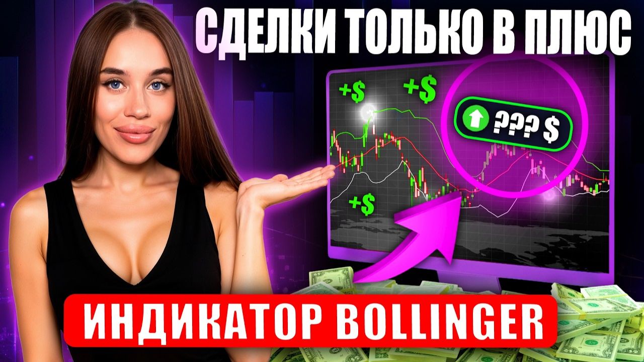 Как я заработала $1,672 по БОЛЛИНДЖЕРУ (Bollinger) — где входить и когда не лезть в рынок