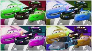 Молния Маккуин: Музыкальные Плитки в 4 Цвета — Энергичный Ритм и Танцы! 🏎️🔥