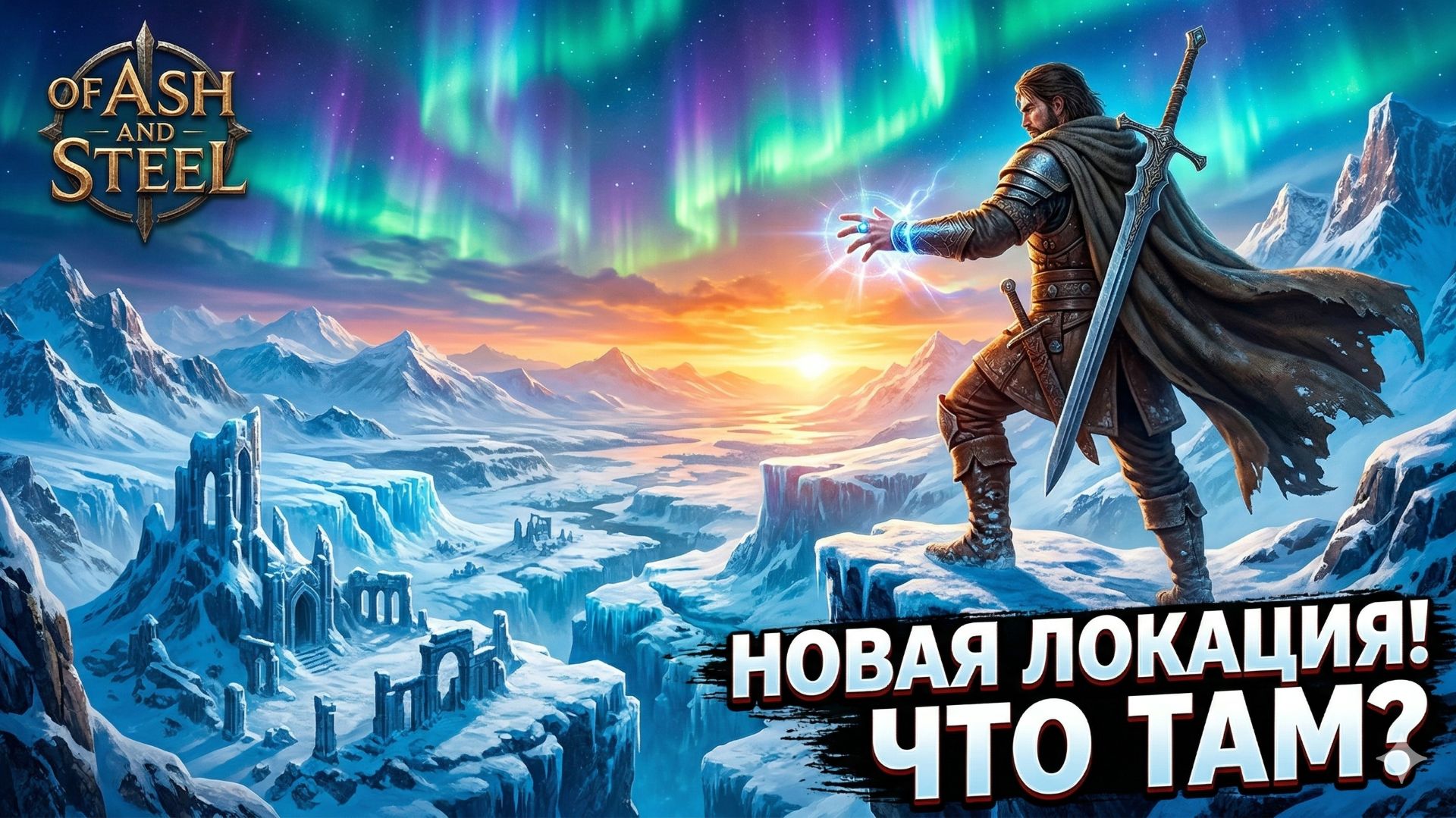 Of Ash and Steel: Как выжить без карты? НАШЕЛ МОРОЗНЫЕ ЗЕМЛИ!