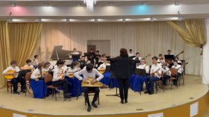 Детская школа искусств №8, г. Красноярск, оркестр народных инструментов "Русские потешки"