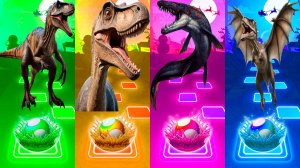 Coffin Dance Динозавры 371 уровень - Мультики про Динозавров | МУЛЬТФИЛЬМЫ ДИНОЗАВРЫ в Tiles Hop