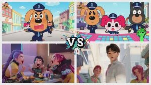 ШЕРИФ ЛАБРАДОР против ОХОТНИКОВ 🐶 ВЕСЕЛЫЙ ТАНЕЦ: Смешные МУЛЬТИКИ для детей 📢✨