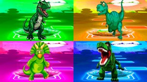 Coffin Dance Динозавры 367 уровень - Мультики про Динозавров | МУЛЬТФИЛЬМЫ ДИНОЗАВРЫ в Tiles Hop