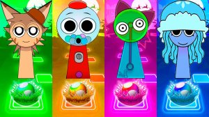 Coffin Dance Спрунки 223 уровень - Мультики про Спрунке | МУЛЬТФИЛЬМЫ SPRUNKI в Tiles Hop