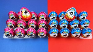 Мультики для детей 16 Киндер сюрпризов! Девочки vs Мальчики 😱 Распаковка Игрушек