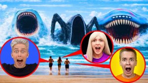 Мой дрон поймал ЭЛЬ ГРАН МАЙЮ, ПОЖИРАТЕЛЯ МОРЕЙ и БЛУПА в реальной жизни!