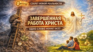 Почему вы ошибались о вере? Завершённая работа Христа раскрыта