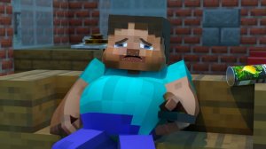 ЖИЗНЬ ТОЛСТОГО СТИВА - МАЙНКРАФТ МУЛЬТИКИ