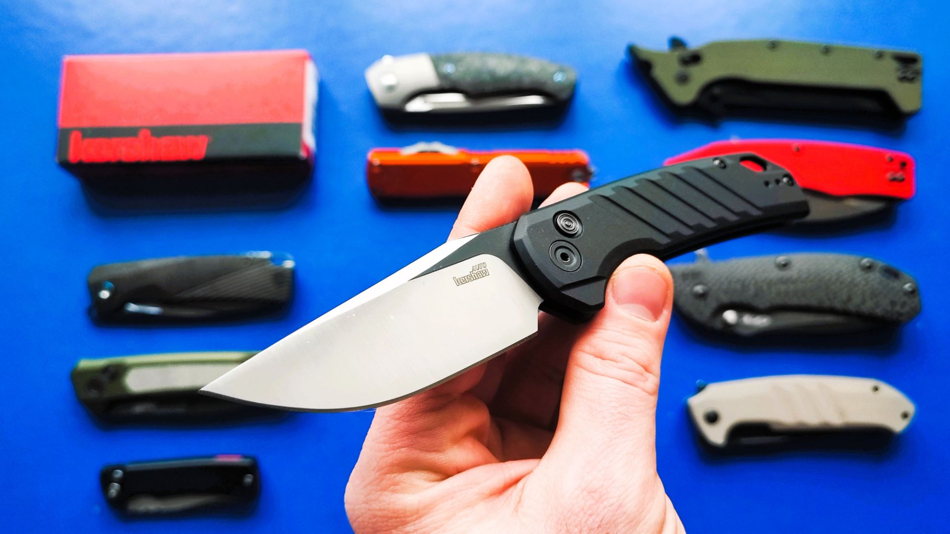 Автомат - ТЕМА! Складной нож Kershaw Launch 23 #unboxing #fishing #hunting #edc #tacticaledc #knife