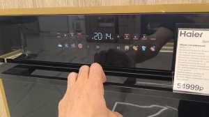 Установка времени и минут на духовом шкафу Haier HOX-M5AAN3GB