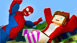 ЧЕЛОВЕК ПАУК В МАЙНКРАФТЕ - МАЙНКРАФТ МУЛЬТИКИ