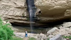 Поход к Гунибскому водопаду ранним утром Дагестан май 2024