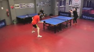 однажды Нельсон Д. - Мокров Ю. после Парного турнира 15.03 по настольному теннису