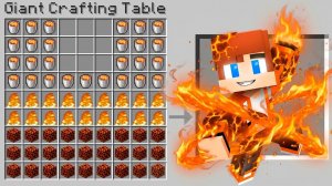 Джей Джей смастерил себе суперкостюм из лавы. Майнкрафт Мультик