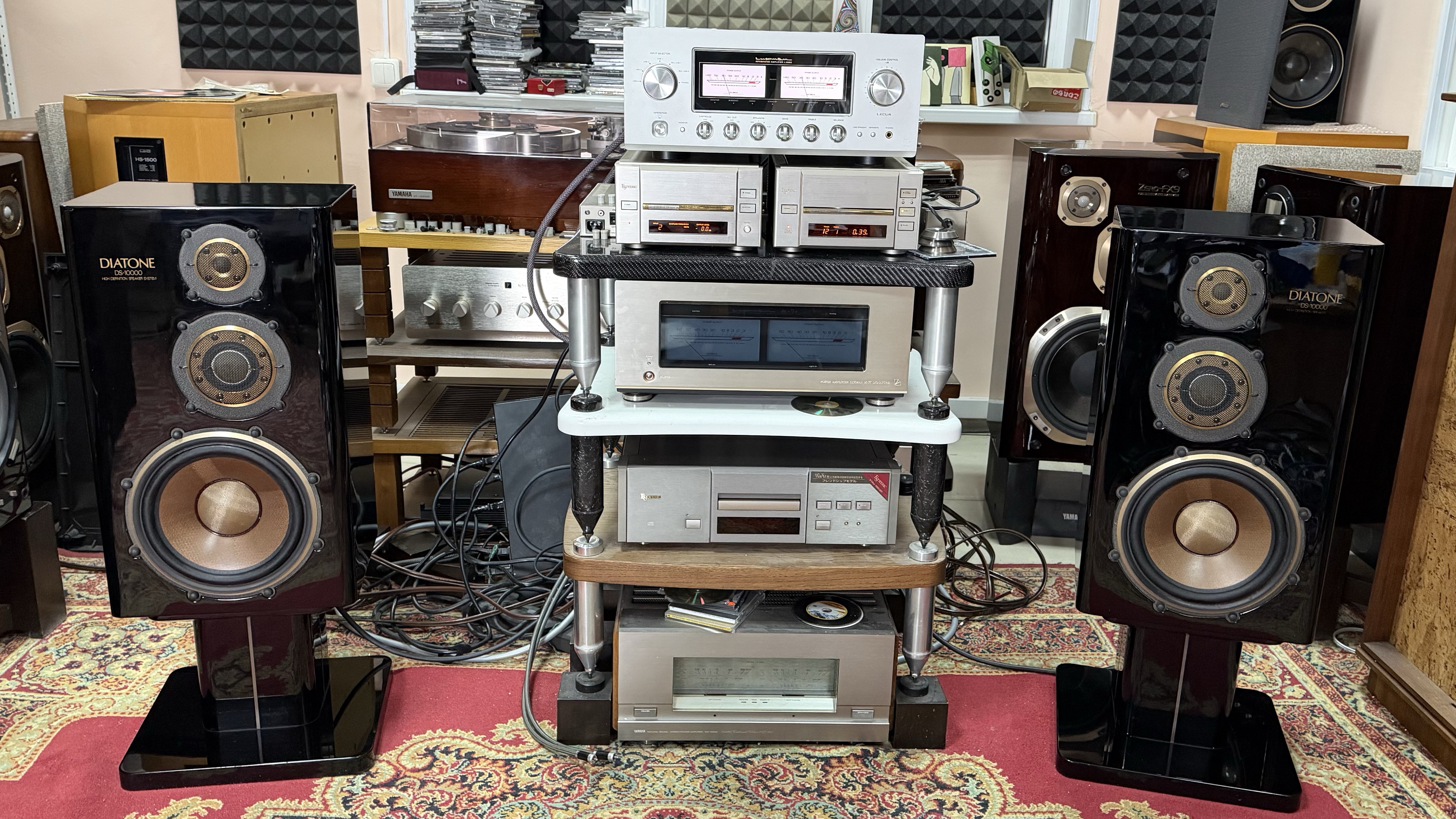 Колонки Diatone Ds 10’000 & Luxman L-509X