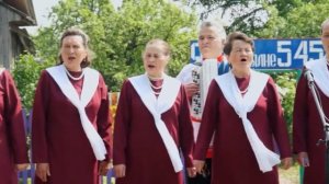 Концерт Народного хора ветеранов Моргаушского РДК в Янымово 2013 ч1 Опер. А.Мудров