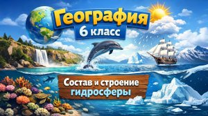 §29 "Состав и строение гидросферы", География 5-6 классы, Полярная звезда