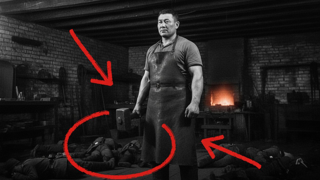 БЕРЛИН В ШОКЕ: Казахский кузнец УБИЛ 17 офицеров СС кувалдой — Гитлер запретил упоминать имя