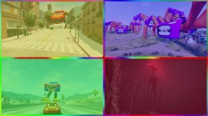 ТРИ МАКВИНА-МОНСТРА против СИРЕНОГОЛОВОГО 🏎️ ВЕСЕЛЫЙ ТАНЕЦ: Смешные МУЛЬТИКИ ✨🔥