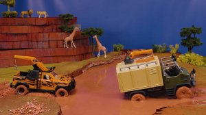 🦁 Мультики для детей | Животные Африки! Звуки Животных и игра | Развивающее Видео для Детей