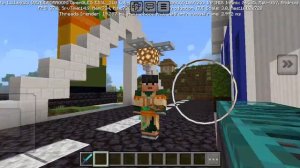 я построил Большую статую в Minecraft