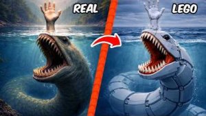 Как собрать МОРСКУЮ РУКУ из конструктора Lego! Глубоководное существо