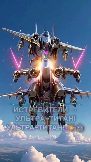 ВАУ! ДЕФОРМАЦИЯ 2026  Боевой Истребитель  МОЩНЫЙ ТИТАН-РОБОТ! 