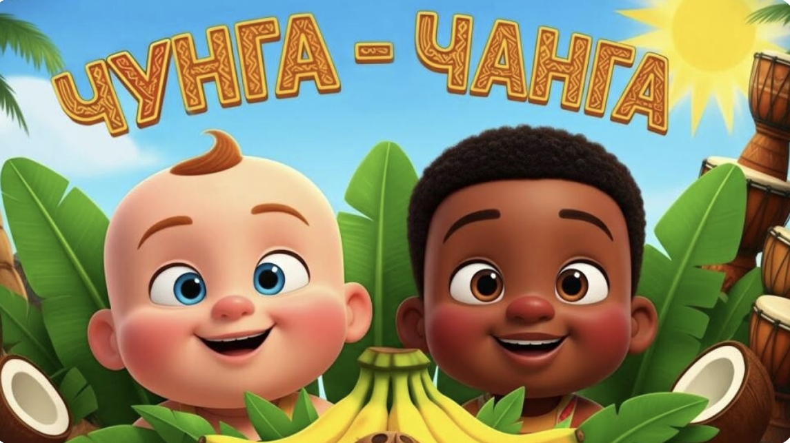 Чунга-Чанга  песенка для малышей