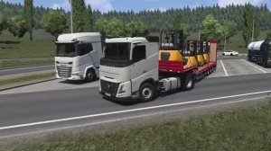 Euro Truck Simulator 2 #56  - Перевозка Автопогрузчиков 643км