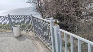 Анапа. Сегодня пасмурно и ветерок! Набережная. 20 марта 2026.