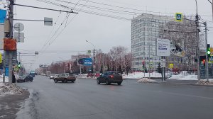 Весна в Новосибирске. Проспект Карла Маркса 20.03.2026🙂