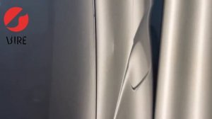 Удаление острой вмятины клеем