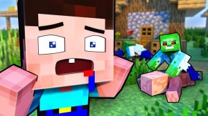 МАЛЕНЬКИЙ НУБ ОСТАЛСЯ ОДИН - МАЙНКРАФТ МУЛЬТИКИ