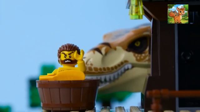 Lego Мир юрского периода Гигантский динозавр  Мультики для детей