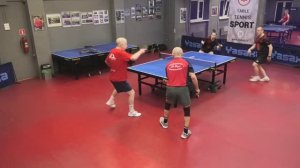 I ф. Минин/Шамахова (1335) - Мухаметов/Васильев (1051) 15.03 Парный турнир настольный теннис