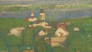 В Воронежском художественном училище открылась выставка работ художника Дениса Слыханова