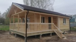 Видео обзор дома из бруса. СК Эталон СтройДом