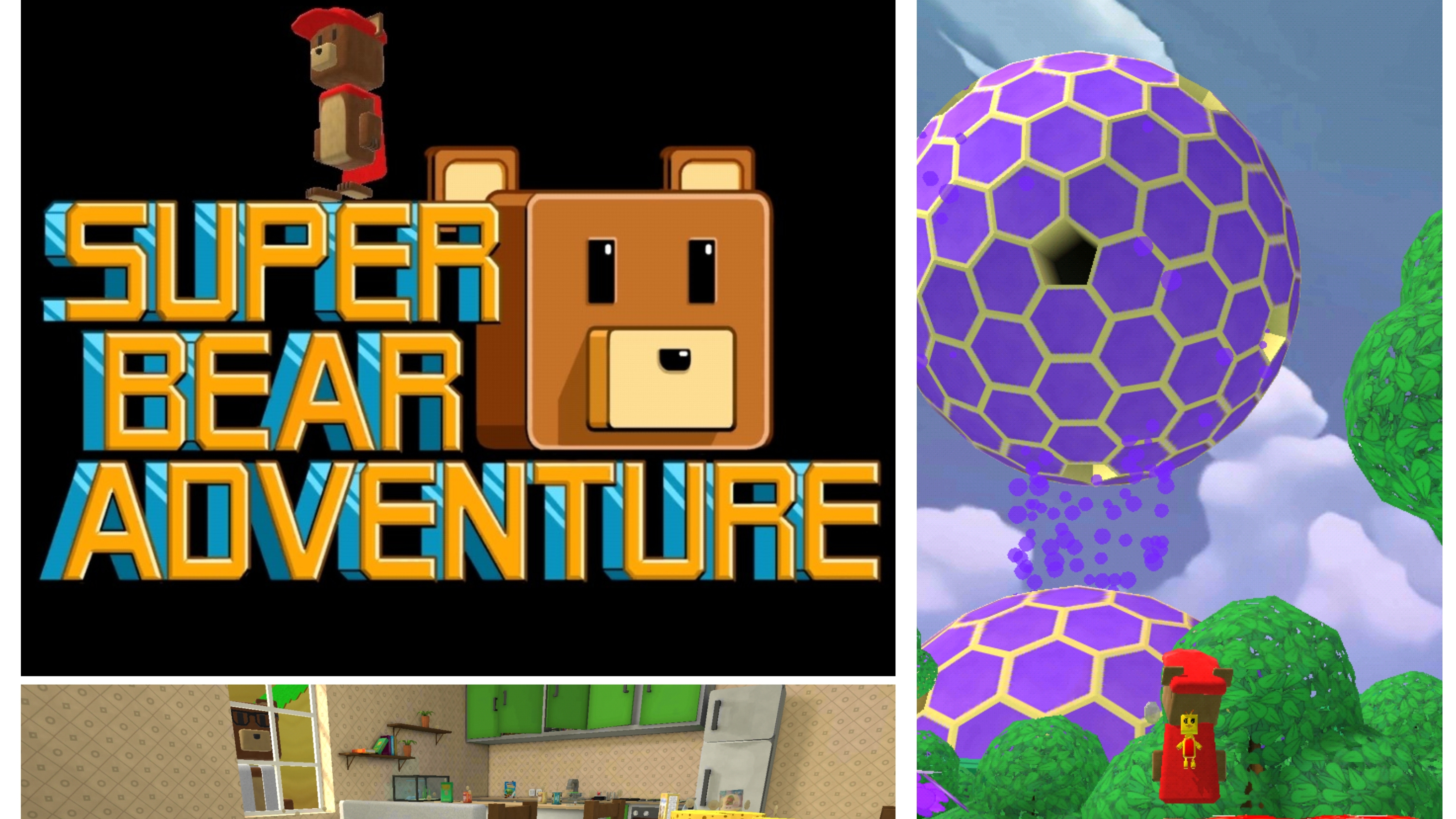 прохожу гигантский дом и улей с мишкой бареном