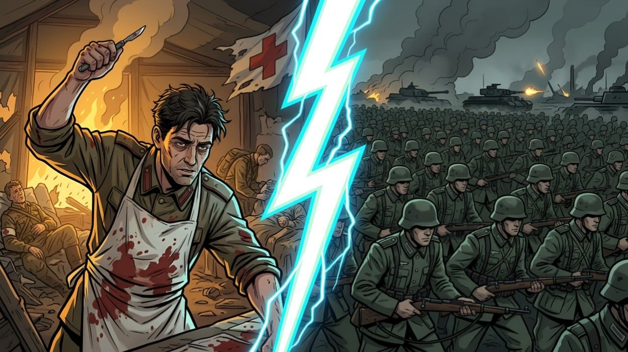 1 ВРАЧ против 216 РАНЕНЫХ