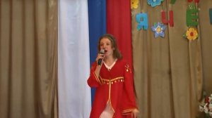 Алёна Аксендарова. Асăмрах малтанхи юрату. Музыки Юрий Жуковăн, сăвви Лидия Туктинан