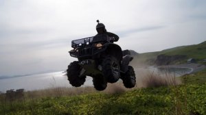 Наикрутейший прохват по Хасанскому району на YAMAHA  Rhinno 700 Краббе Зарубино квадроцикл