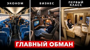 Эконом, бизнес и первый класс — стоит ли переплачивать? Что вы получаете в самолёте?