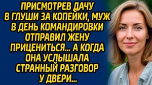 Присмотрев дачу в глуши за копейки, муж в день командировки отправил жену прицениться…