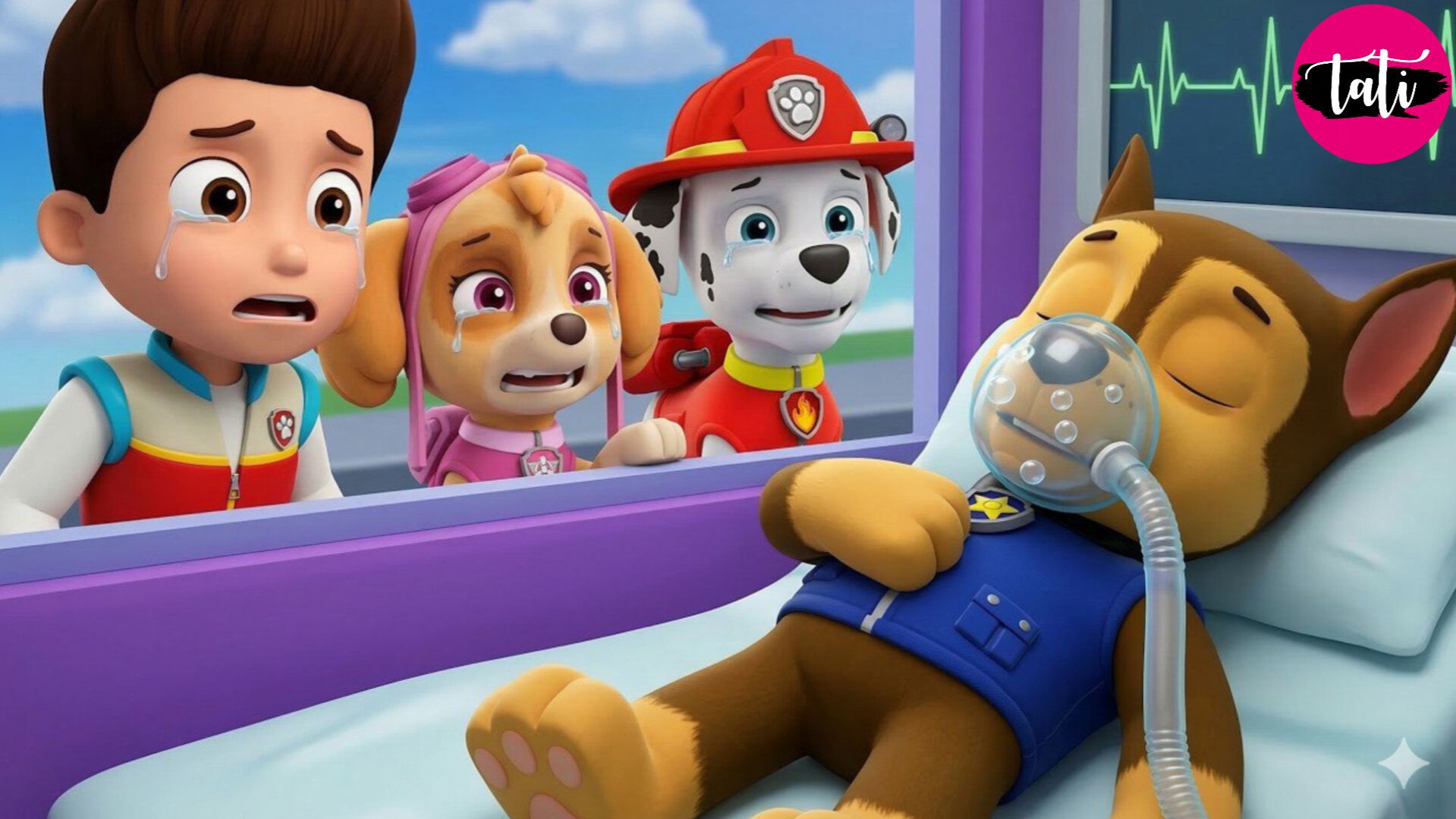 Щенячий патруль и Маршалл. Залипательное видео. Мультфильм для детей и малышей. Анимация 398