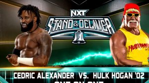 CEDRIC ALEXANDER VS HULK HOGAN '02 Бой за лигу чемпионов по реслингу