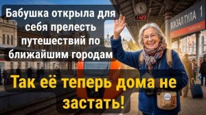 Истории из жизни \ Бабушка открыла для себя прелесть путешествий по ближайшим городам....