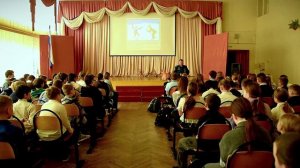 Сотрудники Гос. инспекции по маломерным судам МЧС России напоминают ребятам о безопасности