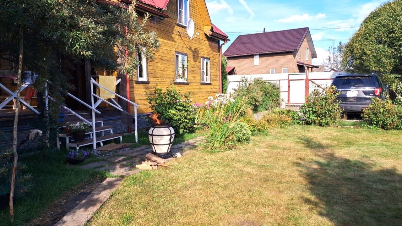 продам дом с коммуникациями и баней Ленинградская о бласть