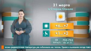 Погода в Старом Осколе на 21 марта